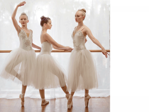 Practicing hard for the ballet exams