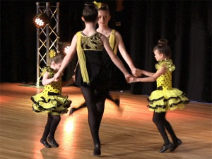 Irish Dancers performing in our showcase